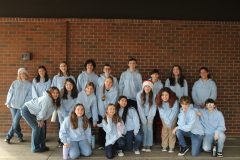 Calapooia Middle School A cappella group pic